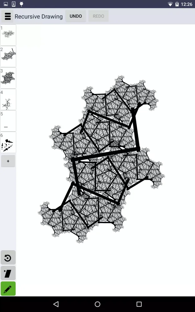Recursive Drawing Screenshots