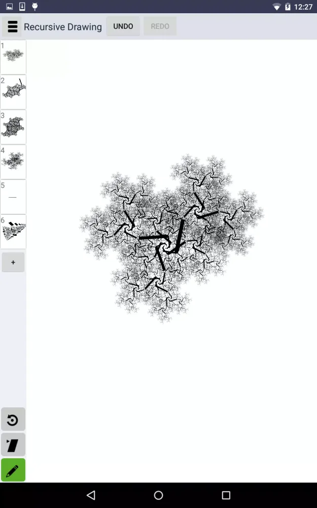 Recursive Drawing Screenshots
