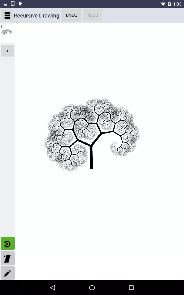 Recursive Drawing Screenshots