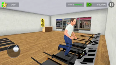 Fitness Gym Simulator Game 3D Screenshots