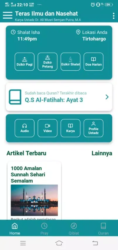 Teras Ilmu dan Nasehat Screenshots
