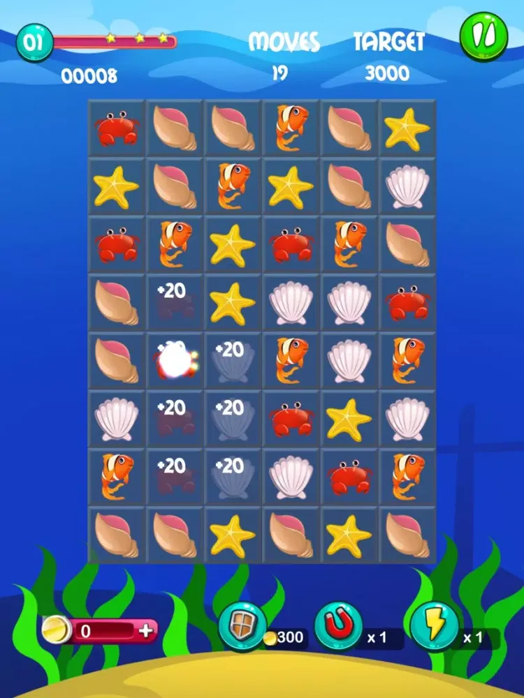 Ảnh chụp màn hình của A Sea Creatures Bloom iPad 