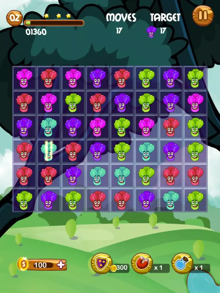 Ảnh chụp màn hình của A Happy Lettuce Innate iPad 