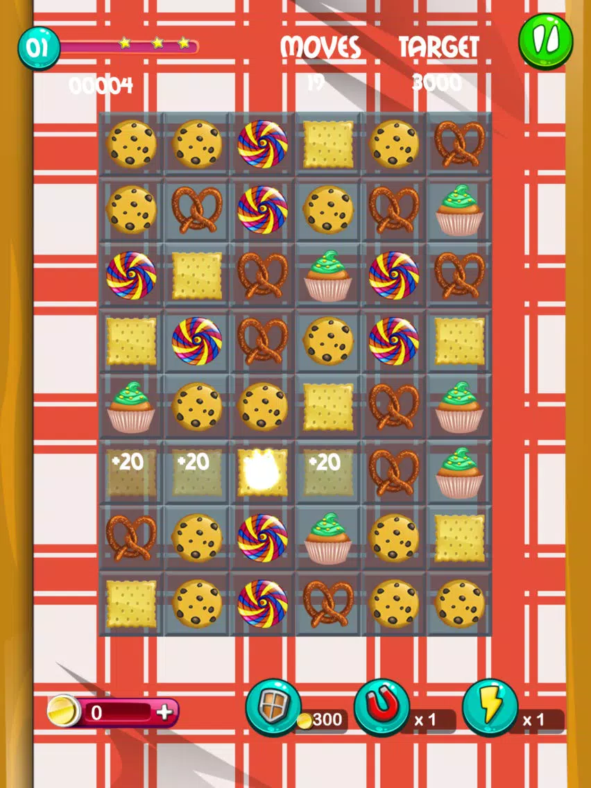 A Cookie Crusher Puzzlify iPad 应用截图