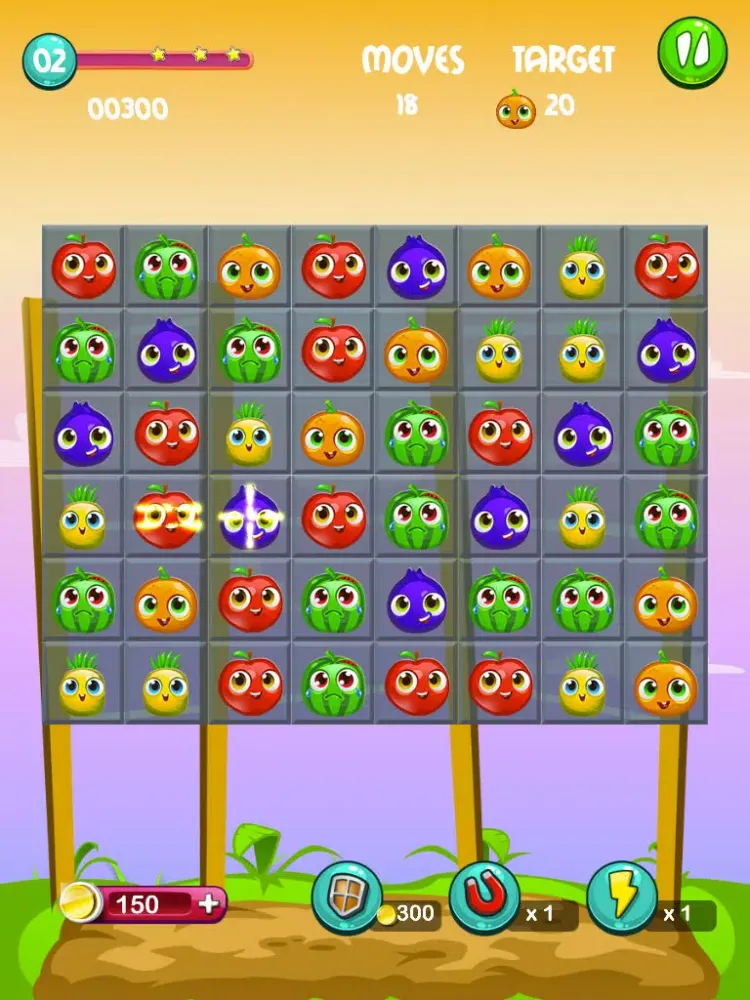 A Fruit Battle Drappy iPad 應用截圖