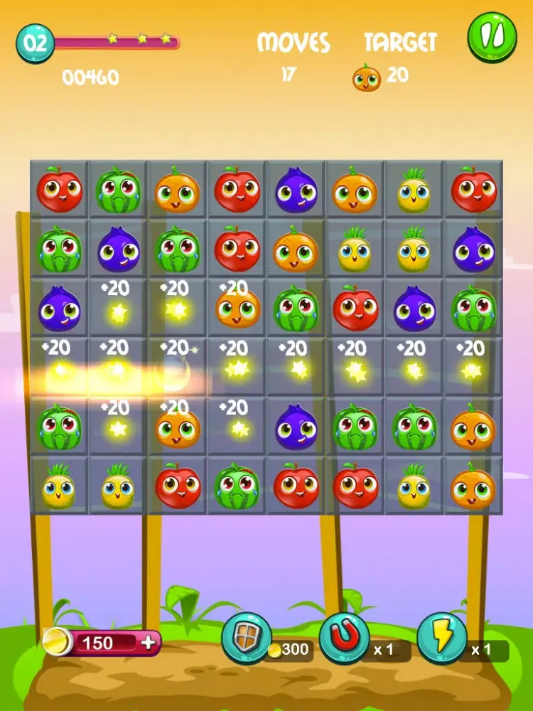 A Fruit Battle Drappy iPad 應用截圖