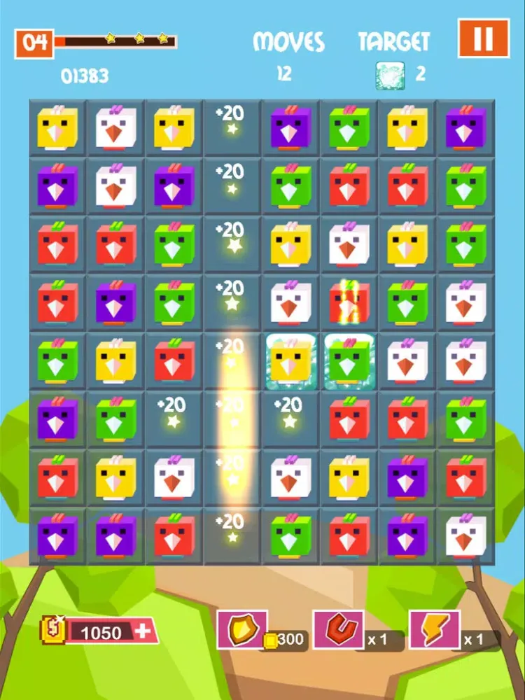 ภาพหน้าจอของ A Crossy Birds Gooods iPad 