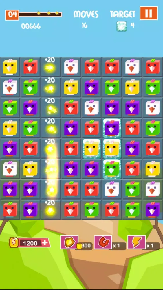 ภาพหน้าจอของ A Crossy Birds Gooods