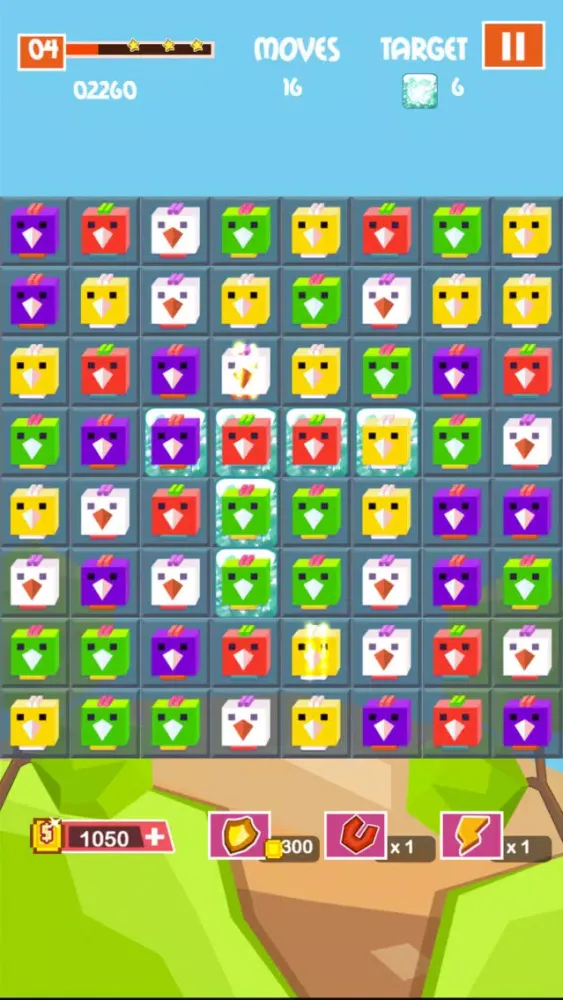 ภาพหน้าจอของ A Crossy Birds Gooods