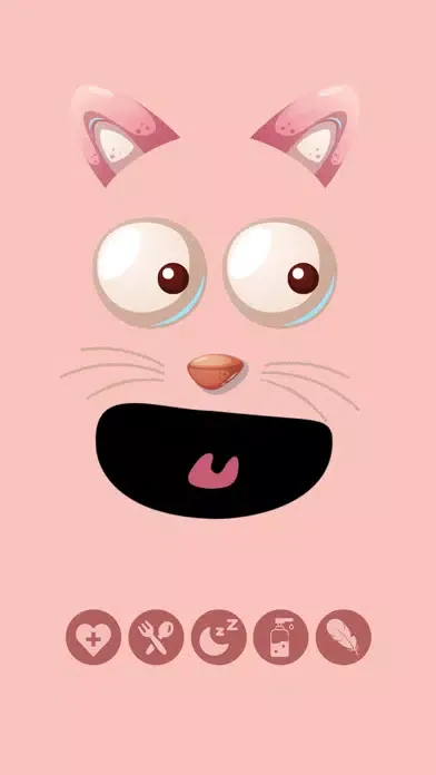 Capturas de tela do My Pet Cat - Care Kitty Baby
