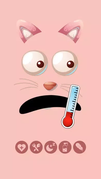 Capturas de tela do My Pet Cat - Care Kitty Baby