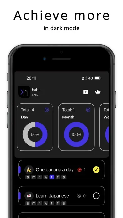 Habit Lock: Track Daily Habits Ekran Görüntüleri