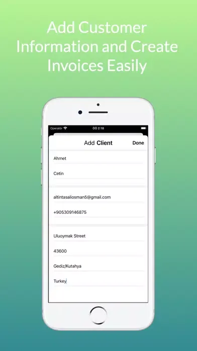 Captures d'écran de Invoice Generator-Make Receipt