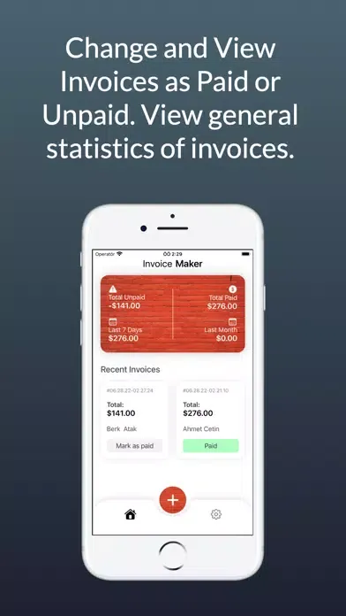 Captures d'écran de Invoice Generator-Make Receipt