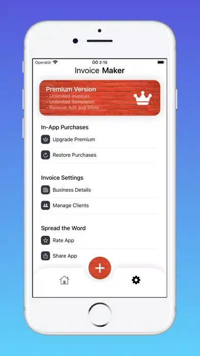 Captures d'écran de Invoice Generator-Make Receipt