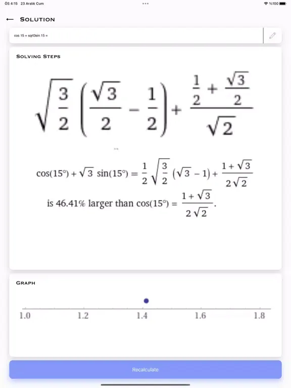 Capturas de pantalla de Math Solver # iPad 