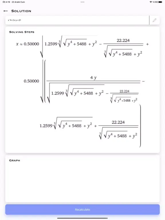 Capturas de pantalla de Math Solver # iPad 