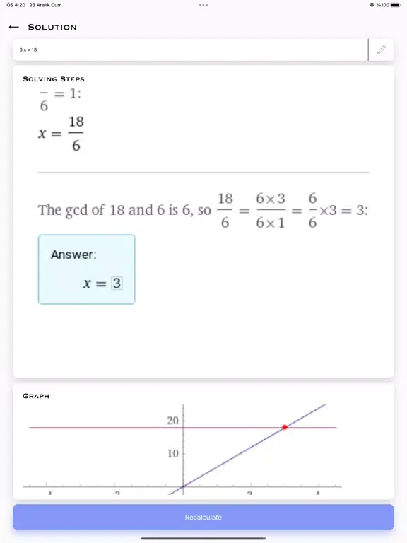 Capturas de pantalla de Math Solver # iPad 