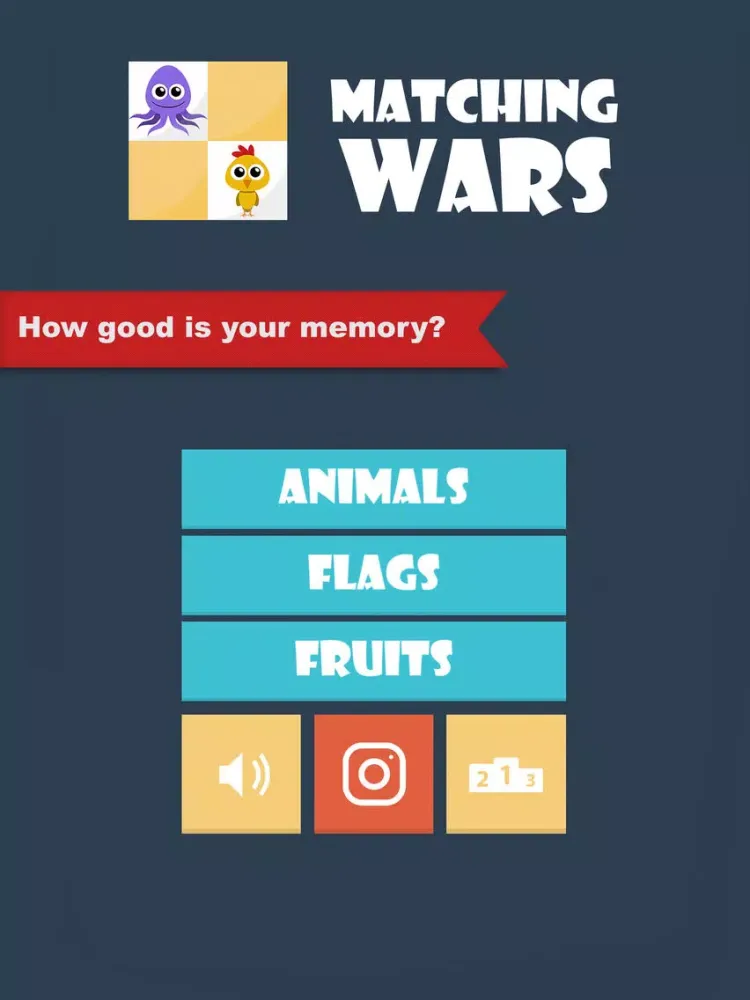 تصاویر Matching Wars iPad 