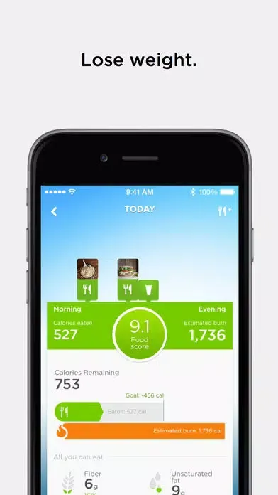 UP® for UP Move™, UP24™, and wired UP® bands Screenshots