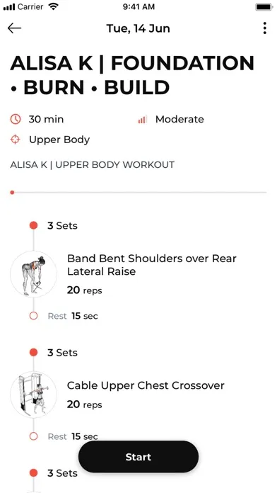 Screenshot di ALISA K Fitness