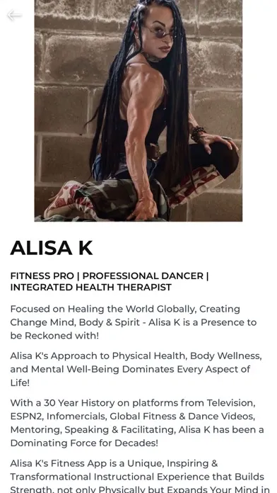 Screenshot di ALISA K Fitness
