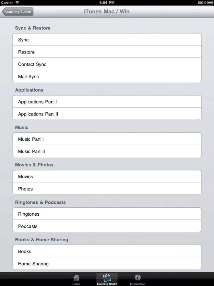 Скриншоты Radan Store iPad 
