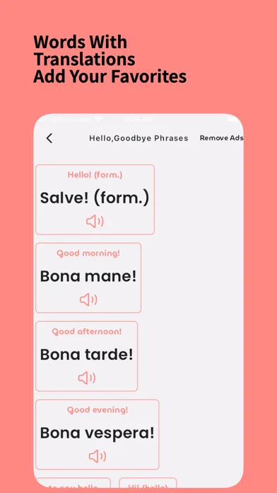 Tangkapan skrin Learn Latin For Beginners