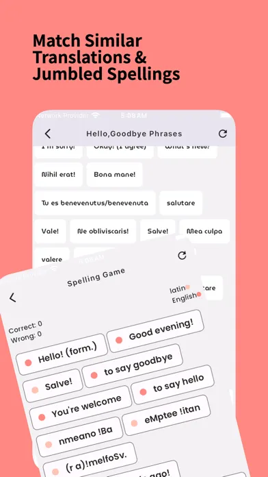 Tangkapan skrin Learn Latin For Beginners