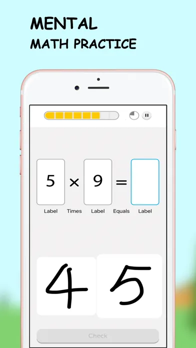 Tangkapan skrin Math Fun: Math Learning Games