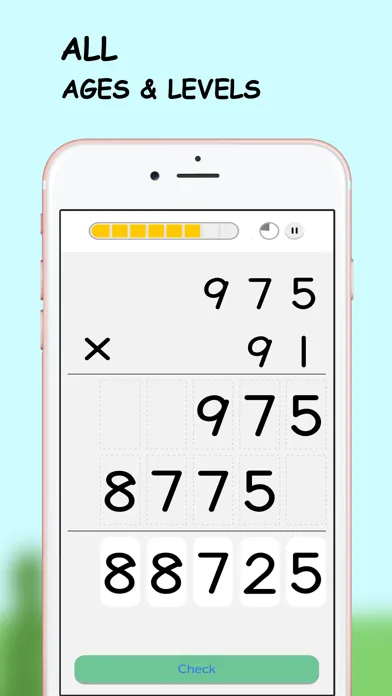 Tangkapan skrin Math Fun: Math Learning Games