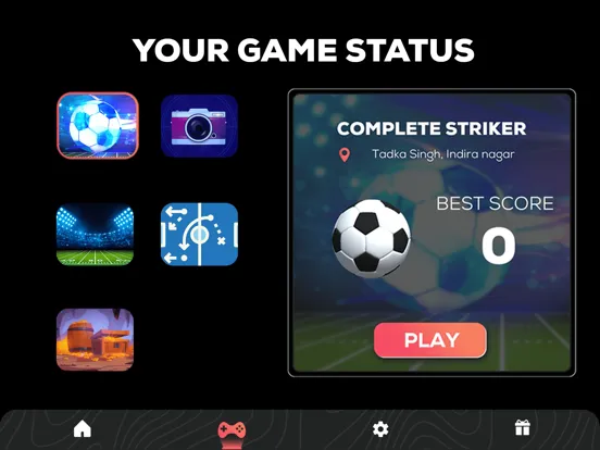 Tangkapan layar Football City Hunt iPad 
