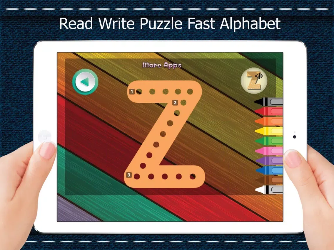 alphabet flash cards for toddlers and baby : games iPad  Screenshots
