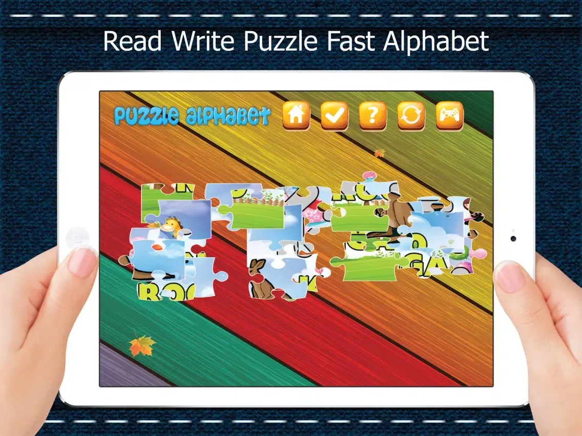 alphabet flash cards for toddlers and baby : games iPad  Screenshots