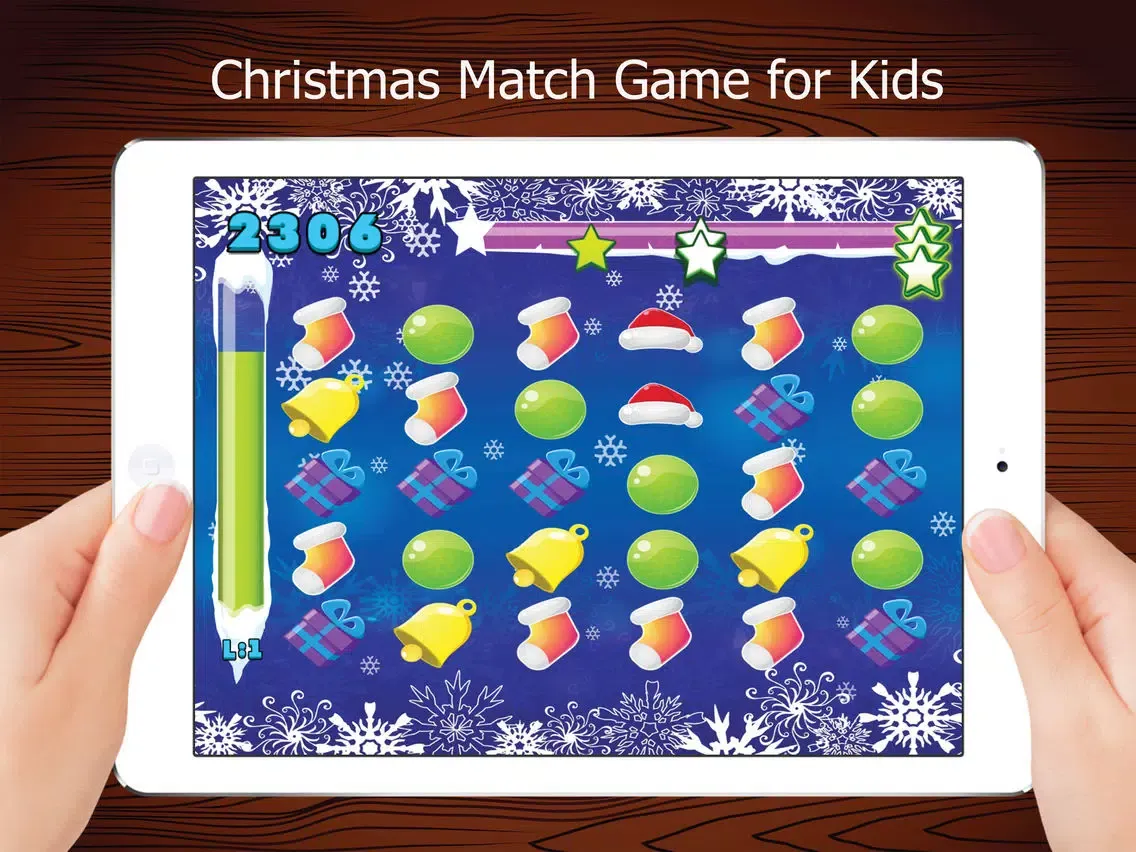 Ice princess Christmas candy on frozen - free fall iPad  स्क्रीनशॉट