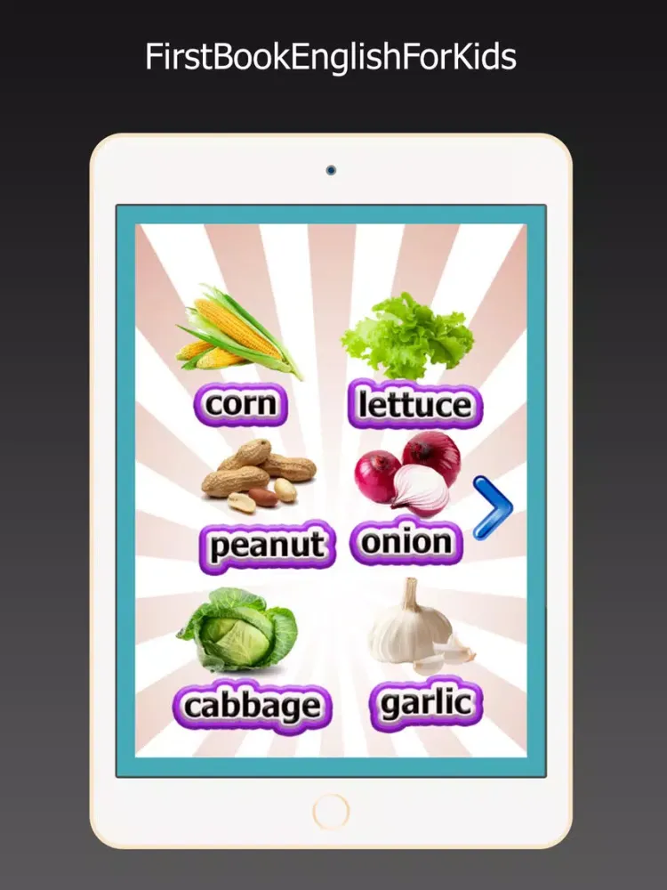 Capturas de tela do firstbookenglishforkids iPad 