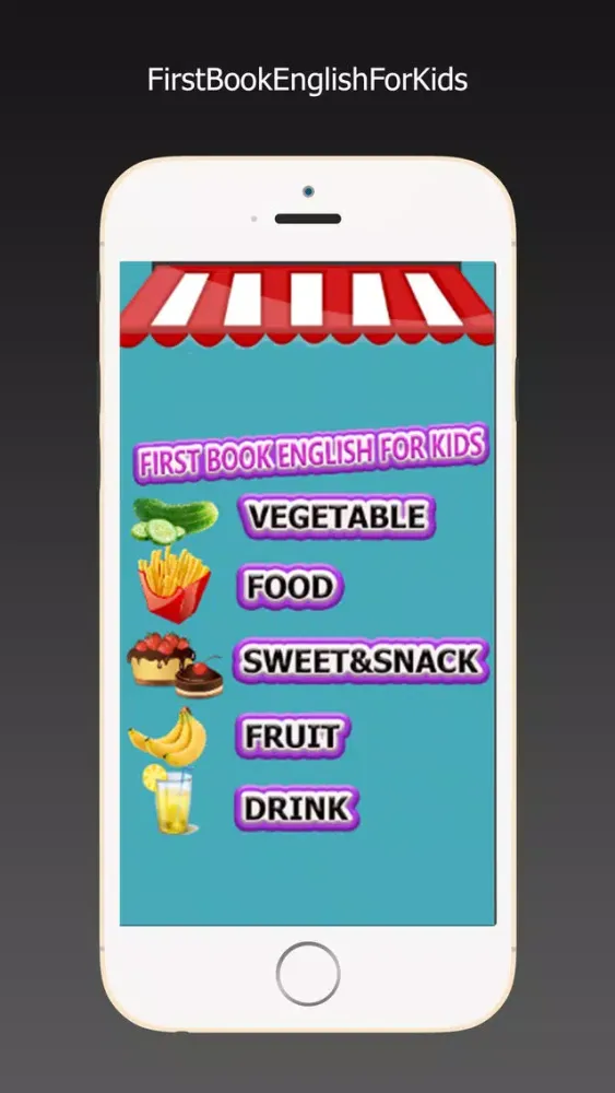 Capturas de tela do firstbookenglishforkids