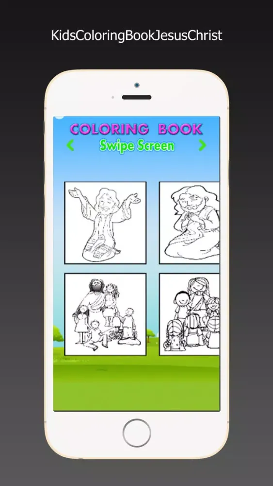 Capturas de pantalla de pixart apple pencil adult coloring jesus Christ