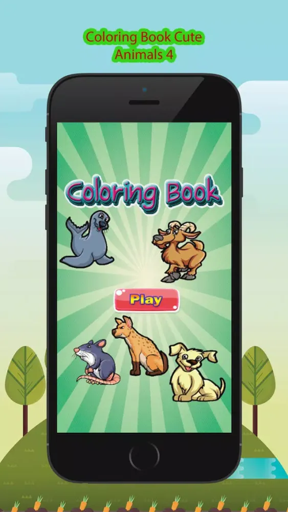 Скриншоты KidsColoringBook-NewAllAndCuteAnimals