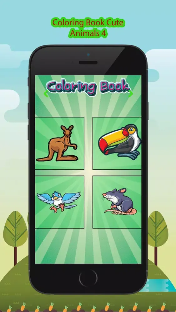 Скриншоты KidsColoringBook-NewAllAndCuteAnimals
