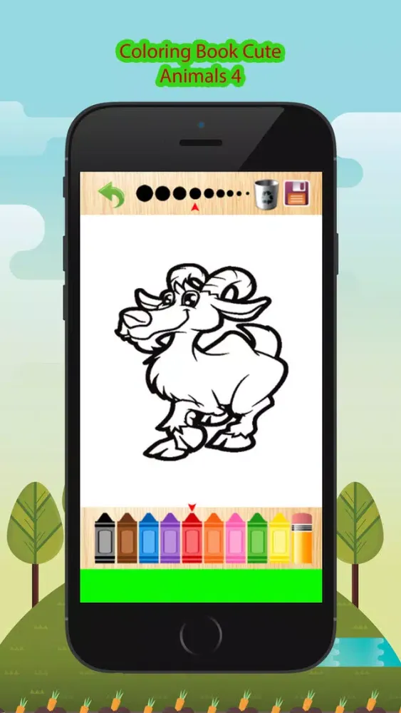 Скриншоты KidsColoringBook-NewAllAndCuteAnimals