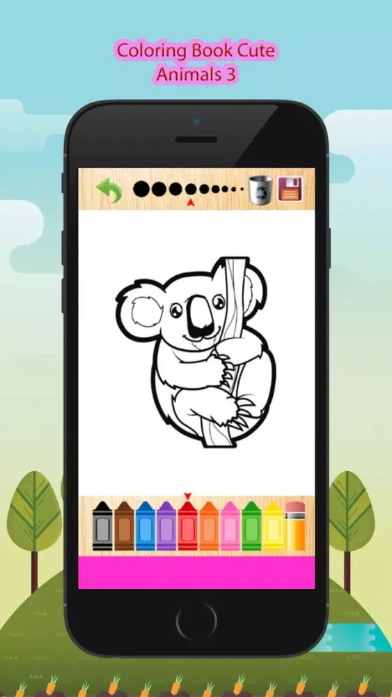 صور New Kids Coloring Book Funny Cute Animals Paint