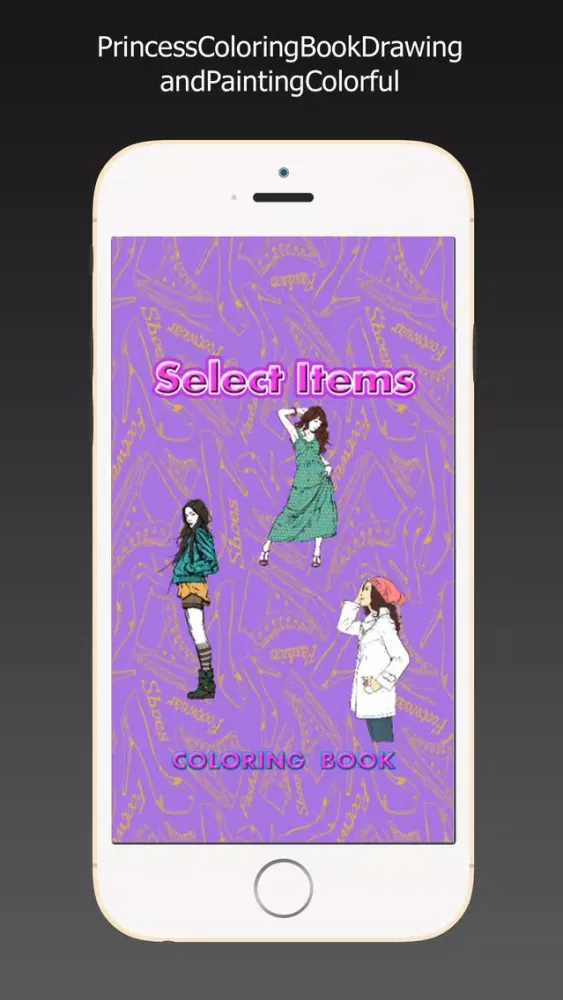 Capturas de pantalla de Princess Coloring Book Drawing Painting Colorful
