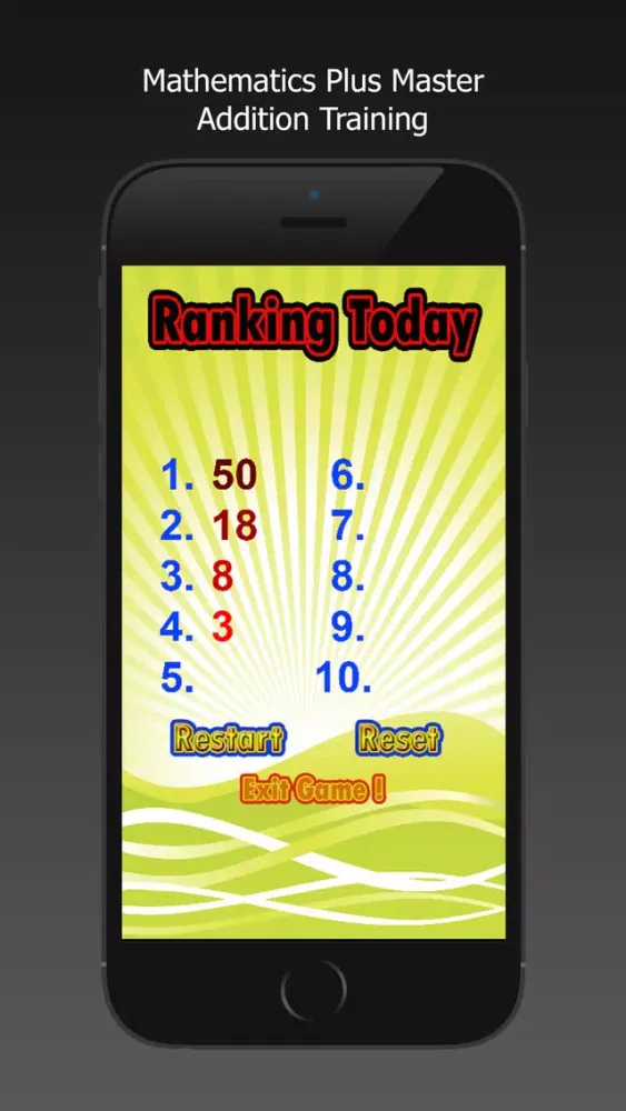 MathematicsPlusMasterAdditionTraining स्क्रीनशॉट