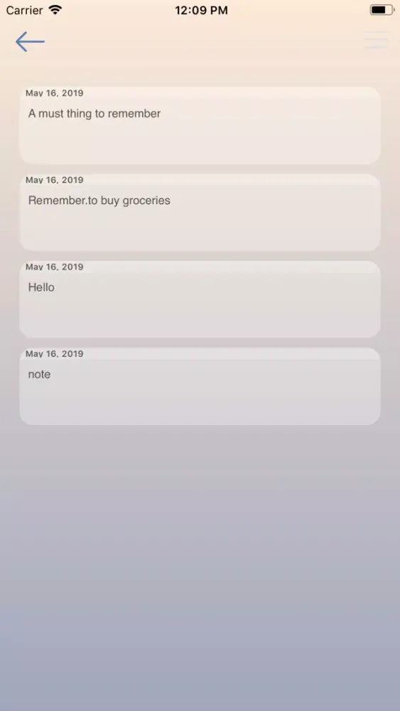 Pigeon Note Screenshots