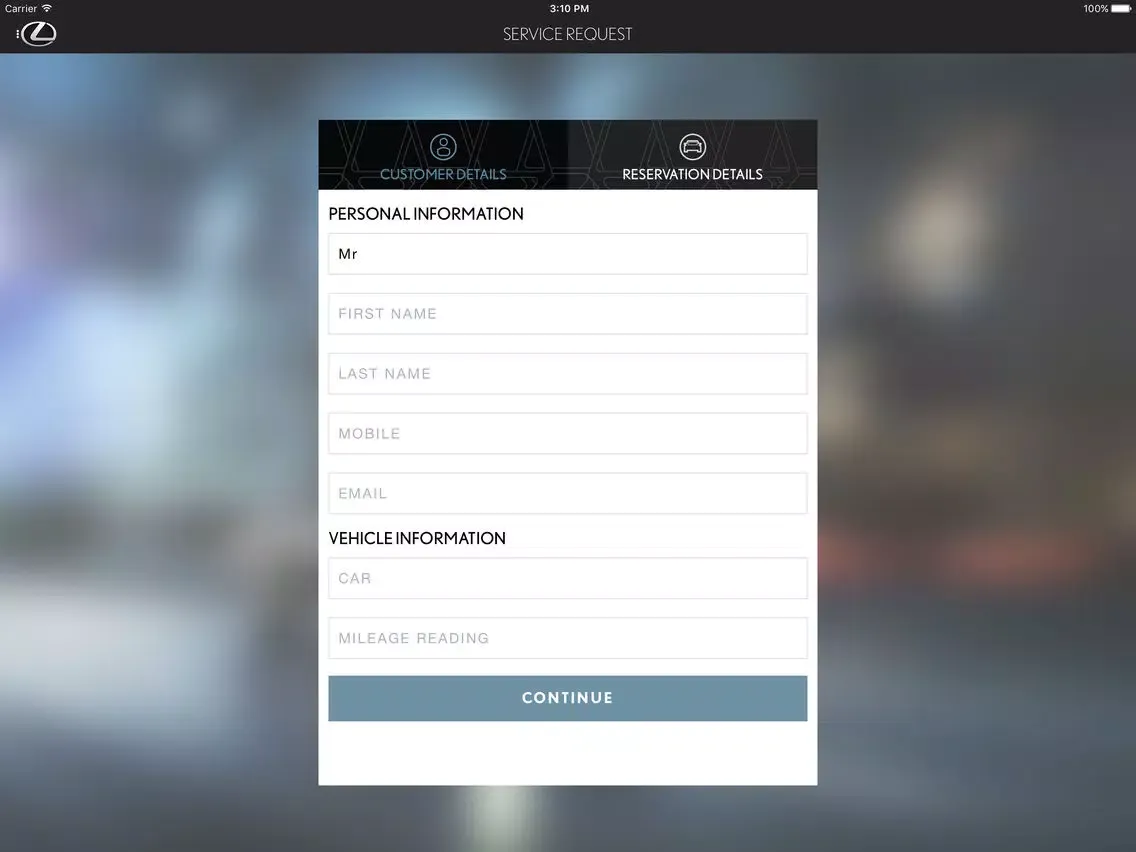 Скриншоты Lexus KSA iPad 