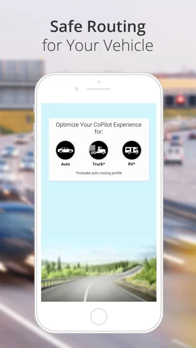 CoPilot GPS Navigation Screenshots