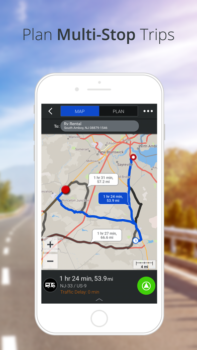 Captures d'écran de CoPilot GPS Navigation