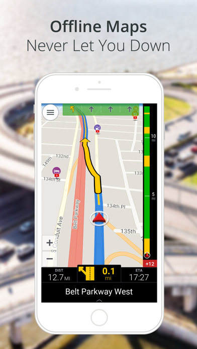 Captures d'écran de CoPilot GPS Navigation