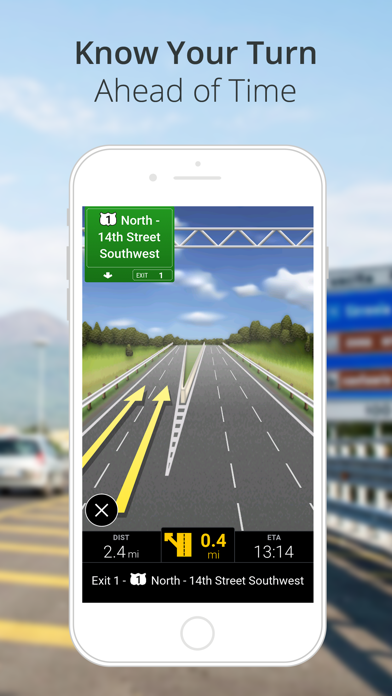 Captures d'écran de CoPilot GPS Navigation